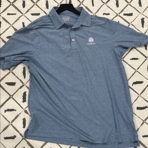 Blue Golf Polo Shirt for Men